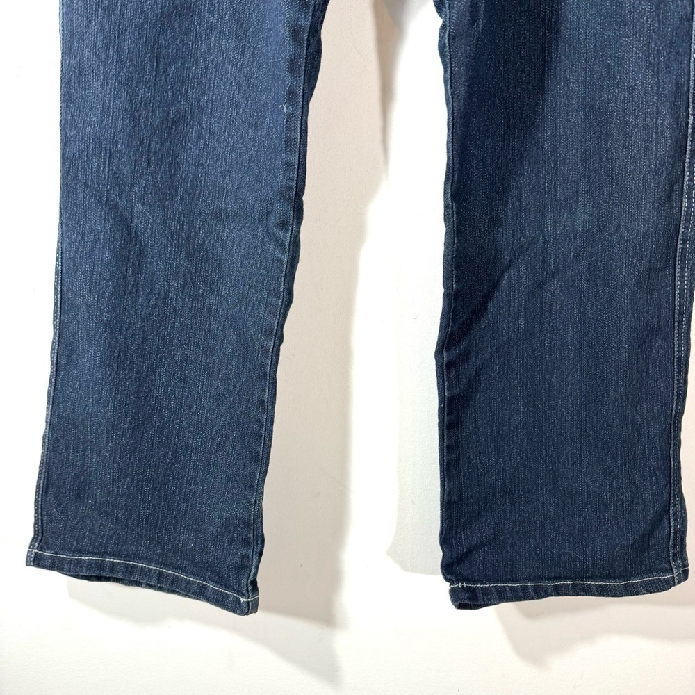 COS Women’s Straight Jeans with Metallic Embroidered Pockets - Picture 5 of 11